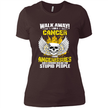 Load image into Gallery viewer, Walk Away I Am A Cancer Vintage Skull