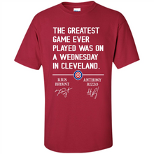 Load image into Gallery viewer, The greatest game ever played was on a wednesday in cleveland