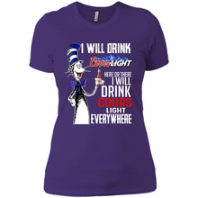 Load image into Gallery viewer, The Cat In The Hat I Will Drink Coors Light Here Or There I Will Drink Coors Light Everywhere