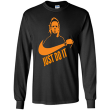Load image into Gallery viewer, MICHAEL MYERS JUST DO IT FUNNY LOGO NIKE
