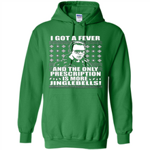 Load image into Gallery viewer, I got a fever and the only prescription is more jinglebells Christmas sweater