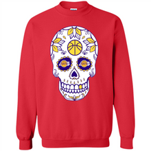 Load image into Gallery viewer, Los Angeles Lakers Basketball Sugar Skull Day of the Dead