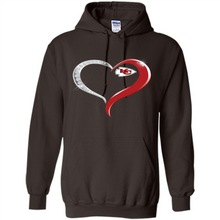 Load image into Gallery viewer, Kansas City Chiefs in Diamond Heart