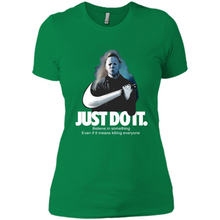 Load image into Gallery viewer, Michael Myers Nike Just Do It