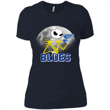 Load image into Gallery viewer, Jack Skellington Halloween Shirt For St.-louis-blues Fans