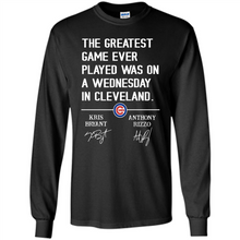 Load image into Gallery viewer, The greatest game ever played was on a wednesday in cleveland