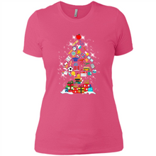 Load image into Gallery viewer, Greate Science Teacher Shirt Merry Christmas Tree Science Tools Funny Gift Book Lovers (1)