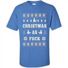 Load image into Gallery viewer, Humping deer Christmas as fuck sweater
