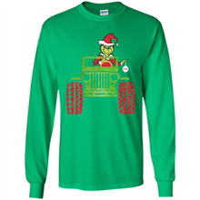 Load image into Gallery viewer, Grinch Driving Jeep Christmas