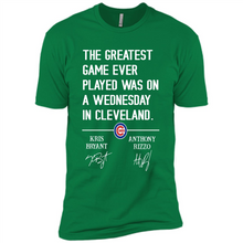 Load image into Gallery viewer, The greatest game ever played was on a wednesday in cleveland