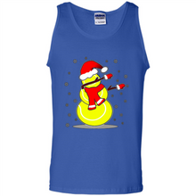 Load image into Gallery viewer, Tennis Dabbing Snowman Christmas Funny