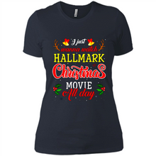 Load image into Gallery viewer, I Just Wanna Watch Hallmark Christmas Movie All Day Sweatshirt