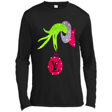 Load image into Gallery viewer, Grinch hand holding logo Louisvuitton