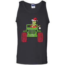 Load image into Gallery viewer, Grinch Driving Jeep Christmas