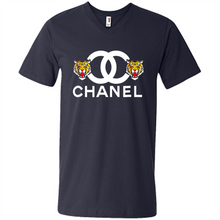 Load image into Gallery viewer, Tiger Chanel Logo Funny shirt Ladies' Boyfriend Shirt DORABLE SHIRT