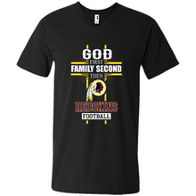 Load image into Gallery viewer, God First Family Second Then Washington Redskins Football