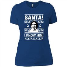 Load image into Gallery viewer, ELF santa I know him Christmas