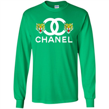 Load image into Gallery viewer, Tiger Chanel Logo Funny shirt Ladies' Boyfriend Shirt DORABLE SHIRT