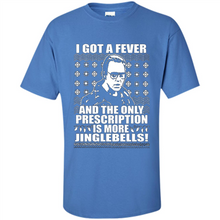 Load image into Gallery viewer, I got a fever and the only prescription is more jinglebells Christmas sweater