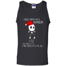 Load image into Gallery viewer, I Asked Santa For A Boyfriend Jack Skellington Christmas sweater