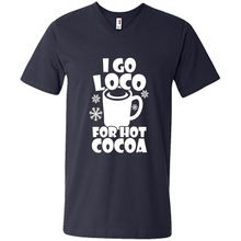 Load image into Gallery viewer, I Go Loco Hot for Hot Cocoa T-shirts, Funny Cocoa Christmas