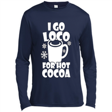 Load image into Gallery viewer, I Go Loco Hot for Hot Cocoa T-shirts, Funny Cocoa Christmas