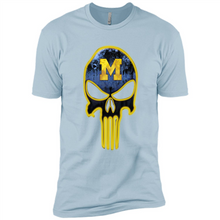 Load image into Gallery viewer, Michigan Wolverines Football The Punisher Skull
