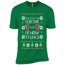 Load image into Gallery viewer, That’s What I Do I Drink And I Know Things Christmas sweater