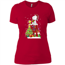 Load image into Gallery viewer, LOS ANGELES ANGELS SNOOPY &amp; WOODSTOCK CHRISTMAS