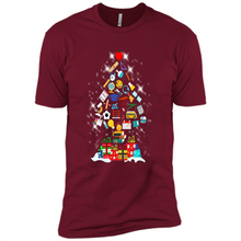 Load image into Gallery viewer, Greate Science Teacher Shirt Merry Christmas Tree Science Tools Funny Gift Book Lovers (1)