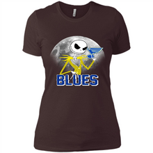 Load image into Gallery viewer, Jack Skellington Halloween Shirt For St.-louis-blues Fans