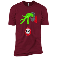 Load image into Gallery viewer, Grinch hand holding Jack Skellington