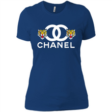 Load image into Gallery viewer, Tiger Chanel Logo Funny shirt Ladies' Boyfriend Shirt DORABLE SHIRT