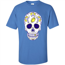 Load image into Gallery viewer, LSU Tigers Football Sugar Skull Day of the Dead