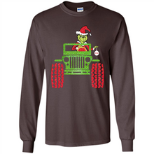 Load image into Gallery viewer, Grinch Driving Jeep Christmas