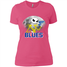Load image into Gallery viewer, Jack Skellington Halloween Shirt For St.-louis-blues Fans