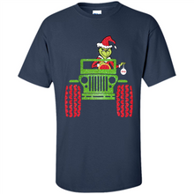 Load image into Gallery viewer, Grinch Driving Jeep Christmas