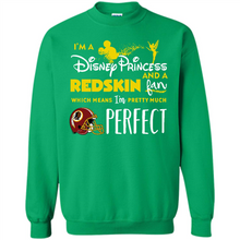 Load image into Gallery viewer, I'm a Disney Princess and a Redskin fan which means I'm pretty