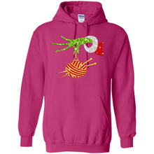 Load image into Gallery viewer, Grinch Hand Holding Ball Of Wool And Knitting Needles Christmas