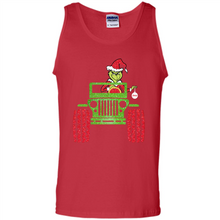 Load image into Gallery viewer, Grinch Driving Jeep Christmas