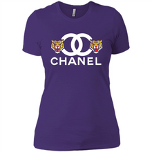Load image into Gallery viewer, Tiger Chanel Logo Funny shirt Ladies' Boyfriend Shirt DORABLE SHIRT
