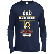 Load image into Gallery viewer, God First Family Second Then Washington Redskins Football