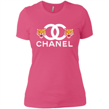Load image into Gallery viewer, Tiger Chanel Logo Funny shirt Ladies' Boyfriend Shirt DORABLE SHIRT