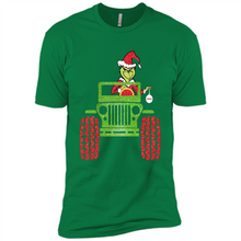 Load image into Gallery viewer, Grinch Driving Jeep Christmas
