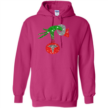 Load image into Gallery viewer, Grinch Hand holding Nurse ornament Christmas (1)