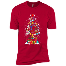 Load image into Gallery viewer, Greate Science Teacher Shirt Merry Christmas Tree Science Tools Funny Gift Book Lovers (1)