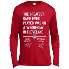 Load image into Gallery viewer, The greatest game ever played was on a wednesday in cleveland