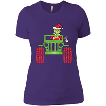 Load image into Gallery viewer, Grinch Driving Jeep Christmas