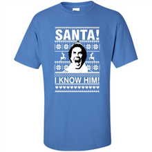 Load image into Gallery viewer, ELF santa I know him Christmas