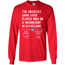 Load image into Gallery viewer, The greatest game ever played was on a wednesday in cleveland